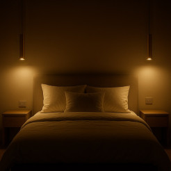 Lampa wisząca GENESIS BLACK GOLD 1xGU10 ML2439