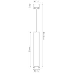 Lampa wisząca GENESIS BLACK GOLD 1xGU10 ML2439