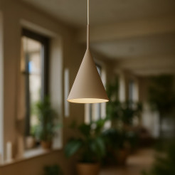 Lampa wisząca CAPITAL TAUPE Ø17cm 1xGX53 MLP2468
