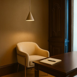Lampa wisząca CAPITAL TAUPE Ø17cm 1xGX53 MLP2468