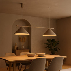 Lampa wisząca CAPITAL TAUPE 2xGX53 MLP2472