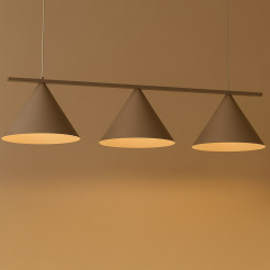 Lampa wisząca CAPITAL TAUPE 3xGX53 MLP2473