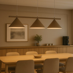 Lampa wisząca CAPITAL TAUPE 3xGX53 MLP2473