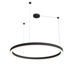 Żyrandol Aurum L Zmienna Barwa Światła LED czarny PL0116-130-CCT-BK PL0116-130-CCT-BK