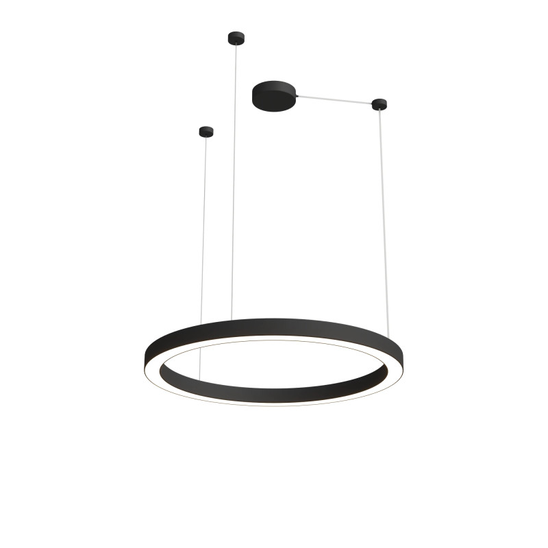 Żyrandol Aurum M Zmienna Barwa Światła LED czarny PL0116-90-CCT-BK PL0116-90-CCT-BK