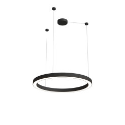 Żyrandol Aurum M Zmienna Barwa Światła LED czarny PL0116-90-CCT-BK PL0116-90-CCT-BK