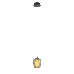 Lampa Wisząca Keso 1xLED czarna PL0141-1 PL0141-1