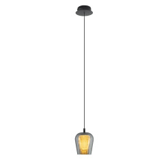 Lampa Wisząca Keso 1xLED czarna PL0141-1 PL0141-1