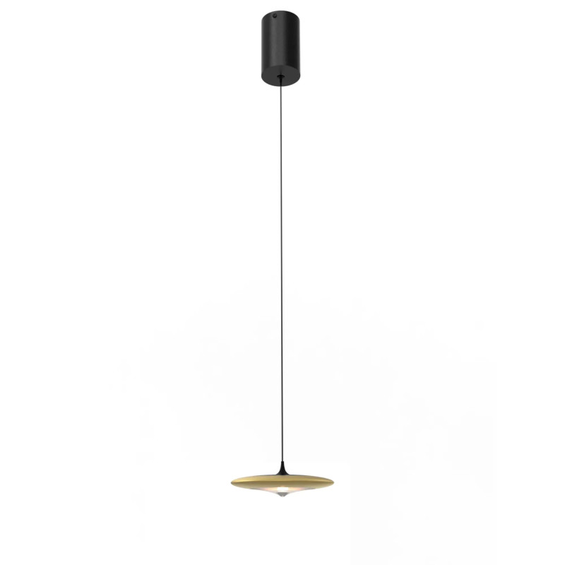 Lampa Wisząca Otos 1xLED Szczotkowane Złoto PL0145 PL0145