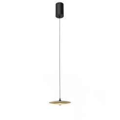 Lampa Wisząca Otos 1xLED Szczotkowane Złoto PL0145 PL0145