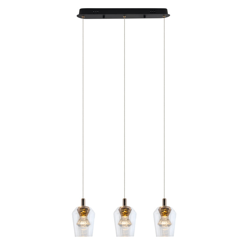Lampa Wisząca Tasa 1xLED czarna PL0143-3 PL0143-3