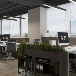 Lampa Wisząca Sigi VI LED czarna PL0131-BK PL0131-BK