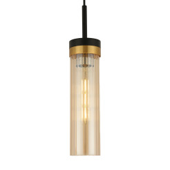 Lampa Wisząca Malika 1xE27 czarny PL0140-1 PL0140-1