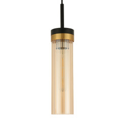 Lampa Wisząca Malika 1xE27 czarny PL0140-1 PL0140-1