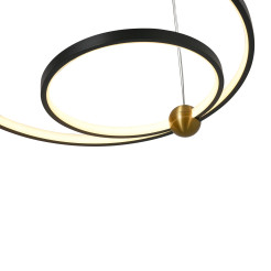 Lampa Wisząca Kido S LED czarny PL0138 PL0138