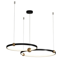 Lampa Wisząca Kido M LED czarny PL0139 PL0139