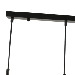 Lampa Wisząca Malika 3xE27 czarny PL0140-3 PL0140-3