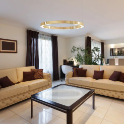 Żyrandol Aurum M 1xLED złoty PL0116-90 PL0116-90