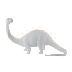 Lampa Biurkowa Dinozaur Diplo Biały TL0105 TL0105