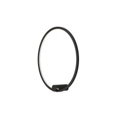 Kinkiet Ringa M 1xLED czarny WL0116-M-BK WL0116-M-BK