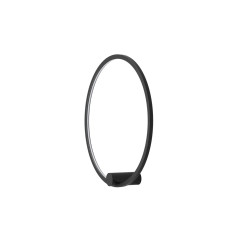 Kinkiet Ringa M 1xLED czarny WL0116-M-BK WL0116-M-BK