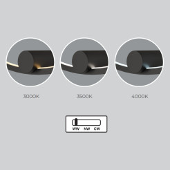 Kinkiet Ringa L 1xLED biały WL0116-L-WH WL0116-L-WH