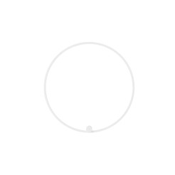 Kinkiet Ringa L 1xLED biały WL0116-L-WH WL0116-L-WH