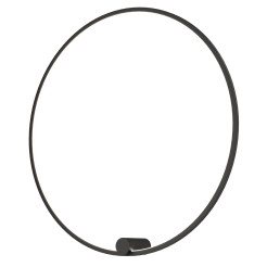 Kinkiet Ringa L 1xLED czarny WL0116-L-BK WL0116-L-BK