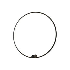 Kinkiet Ringa L 1xLED czarny WL0116-L-BK WL0116-L-BK