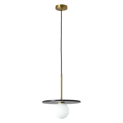 Lampa Wisząca Bilo III 1xG9 czarny PL0136-BK PL0136-BK