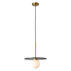 Lampa Wisząca Bilo III 1xG9 czarny PL0136-BK PL0136-BK