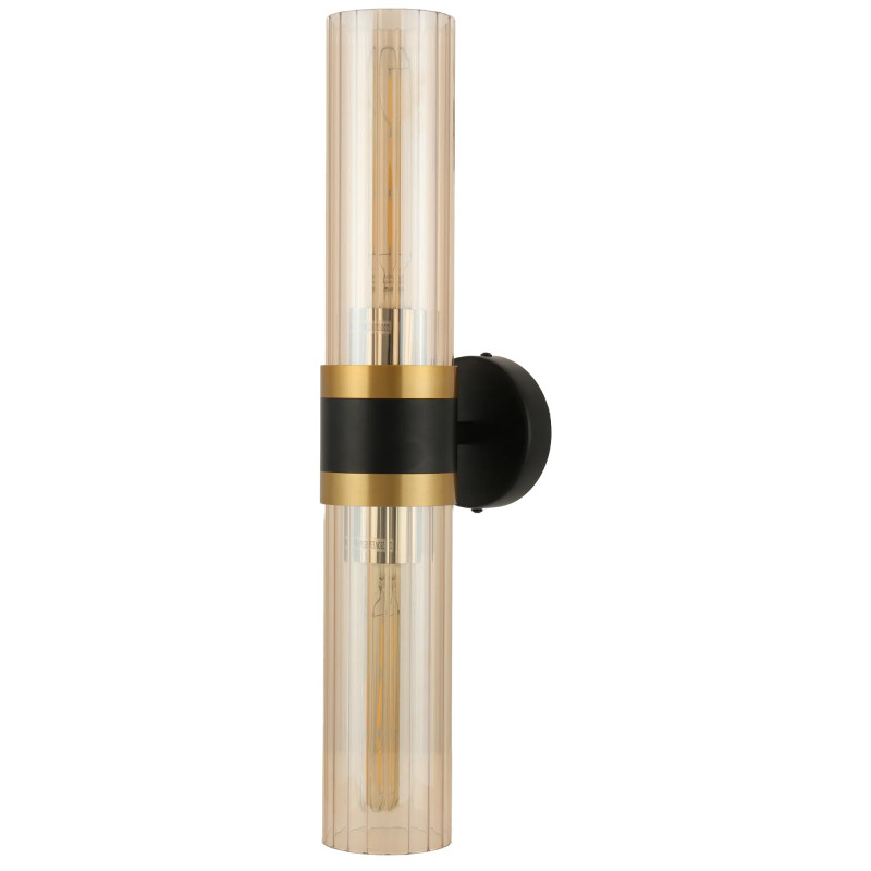 Kinkiet Malika 2xE27 czarny WL0123-2 WL0123-2