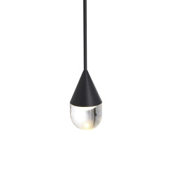 Lampa Wisząca Nata 1xLED czarna PL0104-BK PL0104-BK