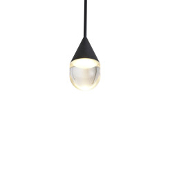 Lampa Wisząca Nata 1xLED czarna PL0104-BK PL0104-BK