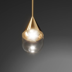 Lampa Wisząca Nata 1xLED złota PL0104-GD PL0104-GD