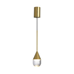 Lampa Wisząca Nata 1xLED złota PL0104-GD PL0104-GD