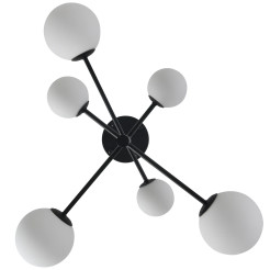 Lampa Sufitowa Bolti 6xG9 czarna PLC0103-BK PLC0103-BK