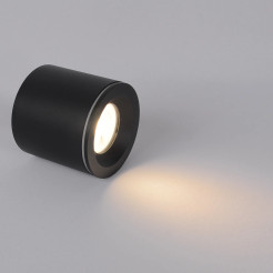 Tubka Luna 1xGU10 czarna IP65 CL0103-BK CL0103-BK