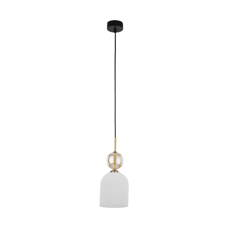 SOPHIA COGNAC WHITE LAMPA WISZACA 1XE14 11020