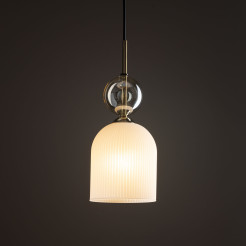 SOPHIA COGNAC WHITE LAMPA WISZACA 1XE14 11020
