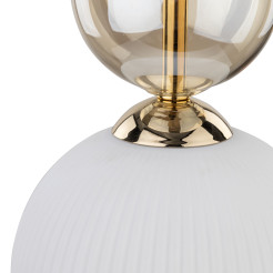 SOPHIA COGNAC WHITE LAMPA WISZACA 1XE14 11020