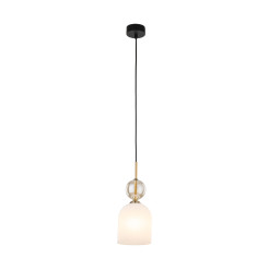 SOPHIA COGNAC WHITE LAMPA WISZACA 1XE14 11020