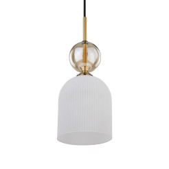 SOPHIA COGNAC WHITE LAMPA WISZACA 1XE14 11020