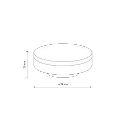ŻARÓWKA LED GX53 8W 4000 K 18124