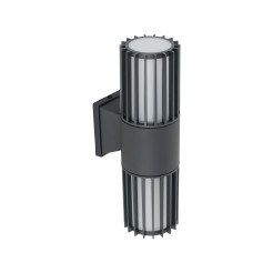 RIBO GRAY KINKIET IP54 2XE27 11507