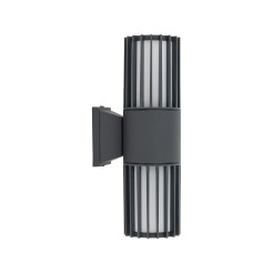 RIBO GRAY KINKIET IP54 2XE27 11507