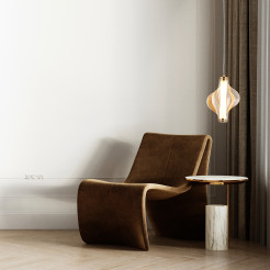 ELVA BRASS LAMPA WISZĄCA LED 8W 18212