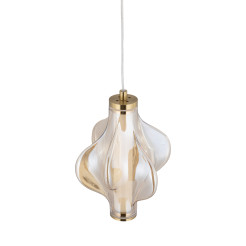 ELVA BRASS LAMPA WISZĄCA LED 8W 18212