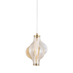 ELVA BRASS LAMPA WISZĄCA LED 8W 18212