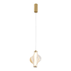 ELVA BRASS LAMPA WISZĄCA LED 8W 18212